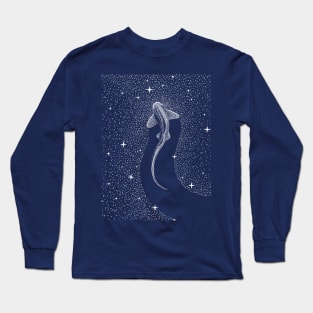 Leopard Shark in Cosmos Long Sleeve T-Shirt